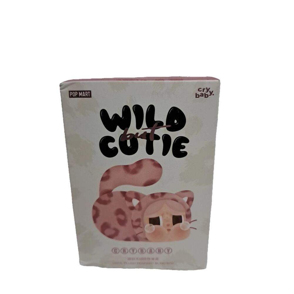 Pop Mart Cry Baby Wild but Cutie Series – Vinyl Plush Pendant - Blind Box
